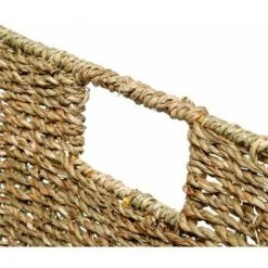 FIVE SIMPLY SMART Panier De Rangement "Seagrass" 31x31cm Naturel -Petit rangement Soldes Magasin 36881722 2