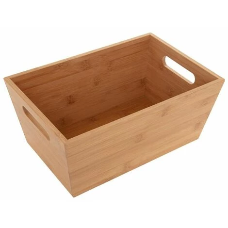 FIVE SIMPLY SMART Panier De Rangement Bambou "Natureo" 30cm Naturel 3 FIVE SIMPLY SMART Panier De Rangement Bambou "Natureo" 30cm Naturel