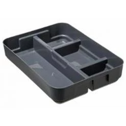 FIVE SIMPLY SMART Plateau De Rangement "Solutions" 35cm Gris