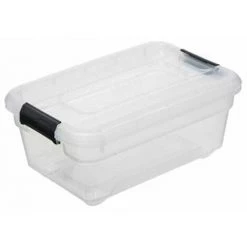 FIVE SIMPLY SMART Boîte De Rangement "Solutions" 4L Transparent