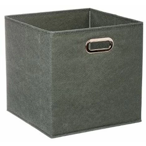 FIVE SIMPLY SMART Boîte De Rangement Pliable "Premium" 31x31cm Kaki 3 FIVE SIMPLY SMART Boîte De Rangement Pliable "Premium" 31x31cm Kaki