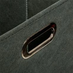 FIVE SIMPLY SMART Boîte De Rangement Pliable "Premium" 31x31cm Kaki 5 FIVE SIMPLY SMART Boîte De Rangement Pliable "Premium" 31x31cm Kaki -Petit rangement Soldes Magasin 36891050 2