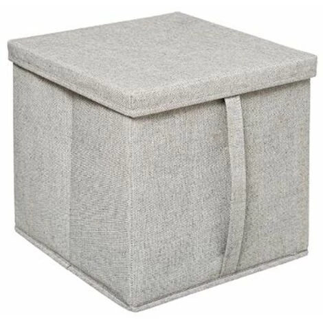 FIVE SIMPLY SMART Boîte De Rangement Déco "Couvercle" 31x31cm Beige 3 FIVE SIMPLY SMART Boîte De Rangement Déco "Couvercle" 31x31cm Beige