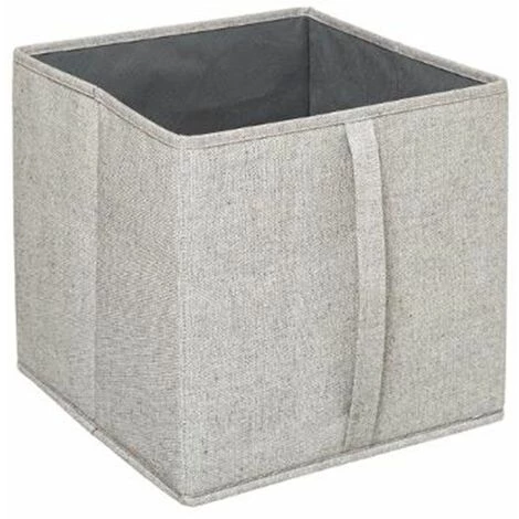 FIVE SIMPLY SMART Boîte De Rangement Déco "Couvercle" 31x31cm Beige 4 FIVE SIMPLY SMART Boîte De Rangement Déco "Couvercle" 31x31cm Beige – Image 2