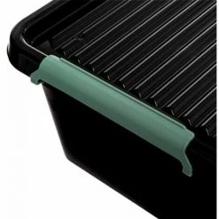 FIVE SIMPLY SMART Boîte De Rangement "Clip'n'Box" 12,5L Noir -Petit rangement Soldes Magasin 36891365 2