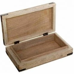 ATMOSPHERA, CRATEUR D'INTRIEUR Boîte à Cigares Déco "Cuba" 19cm Naturel 6 ATMOSPHERA, CRATEUR D'INTRIEUR Boîte à Cigares Déco "Cuba" 19cm Naturel -Petit rangement Soldes Magasin 36892273 2