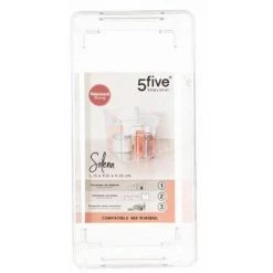 FIVE SIMPLY SMART Panier De Rangement "Selena" 15x31cm Transparent -Petit rangement Soldes Magasin 37243383 3