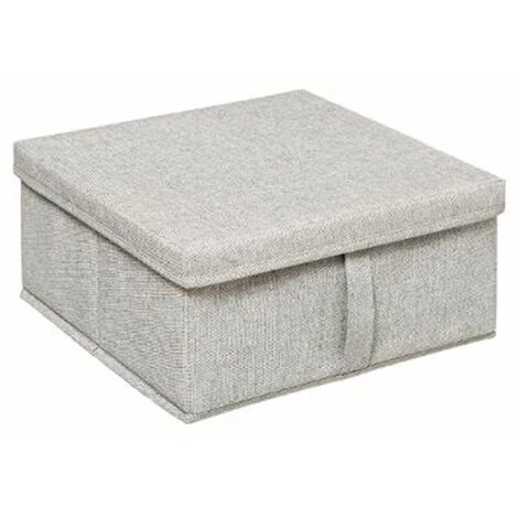 FIVE SIMPLY SMART Boîte De Rangement "Couvercle" 31x31cm Beige 3 FIVE SIMPLY SMART Boîte De Rangement "Couvercle" 31x31cm Beige