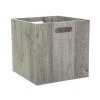 FIVE SIMPLY SMART Boite De Rangement En Bois "Evy" 31x31cm Gris 2 FIVE SIMPLY SMART Boite De Rangement En Bois "Evy" 31x31cm Gris -Petit rangement Soldes Magasin 37540823 1