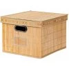 DéCOSHOP26 2 Paniers De Rangement En Bambou Boites Pliable Rangement Naturel - Noir 1 DéCOSHOP26 2 Paniers De Rangement En Bambou Boites Pliable Rangement Naturel - Noir -Petit rangement Soldes Magasin 37570751 1