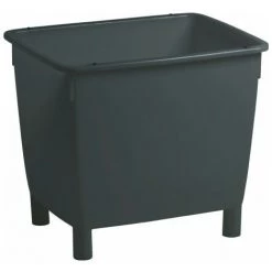 Conteneur D'évacuation / à Déchets L790xl605xH680 Mm Polyéthylène (HDPe) Gris Basalte CRAEMER