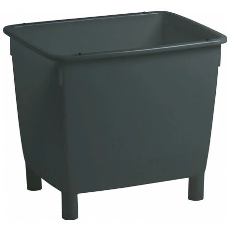 Conteneur D'évacuation / à Déchets L790xl605xH680 Mm Polyéthylène (HDPe) Gris Basalte CRAEMER 3 Conteneur D'évacuation / à Déchets L790xl605xH680 Mm Polyéthylène (HDPe) Gris Basalte CRAEMER