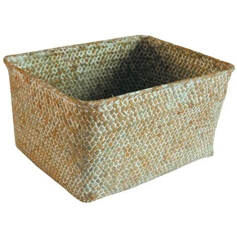 Centrale Brico Panier En Jonc De Mer Rectangle, Naturel, Panama 3 Centrale Brico Panier En Jonc De Mer Rectangle, Naturel, Panama