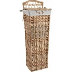 AUBRY GASPARD Hûche à Pain En Osier Vieilli Naturel - Naturel