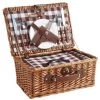 AUBRY GASPARD Valise Pique-nique Isotherme Vichy Naturel - Naturel -Petit rangement Soldes Magasin 3879166 1