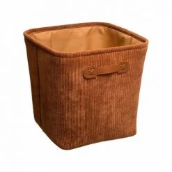 JARDIBRICODECO Panier Etagere 31x31x31cm Collection 'sunset' Couleur Terre