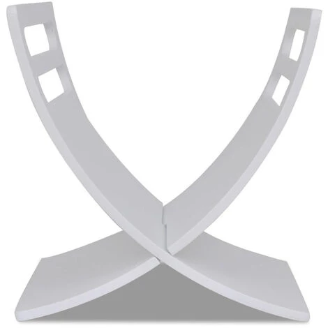 ASUPERMALL Porte-revue En Bois Blanc 5 ASUPERMALL Porte-revue En Bois Blanc – Image 3