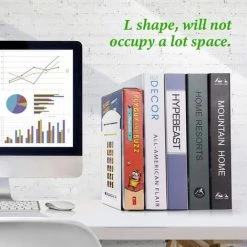 ECHOO Serre-livres, Serre-livres Pour étagères Serre-livres En Métal Robuste Pour Livres, DVD, Vidéo 7,8 X 5,5 X 3,9 Pouces Cabine Téléphonique Bleu (2 Paires/4 Pièces, Blanc) 11 ECHOO Serre-livres, Serre-livres Pour étagères Serre-livres En Métal Robuste Pour Livres, DVD, Vidéo 7,8 X 5,5 X 3,9 Pouces Cabine Téléphonique Bleu (2 Paires/4 Pièces, Blanc) -Petit rangement Soldes Magasin 39712120 5