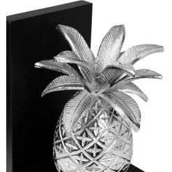 COTE TABLE Serre Livres Ananas Chrome 30x10x18cm - Chrome 9 COTE TABLE Serre Livres Ananas Chrome 30x10x18cm - Chrome -Petit rangement Soldes Magasin 39889944 4