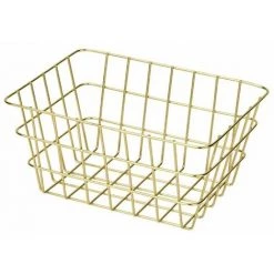 Corbeille Wenko VIANA Doré - Rangement Cuisine - Doré