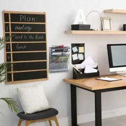 Relaxdays Porte-revues Mural Porte-journaux Porte-magazines 6 Casiers HxlxP: 40 X 32 X 10 Cm , Argent -Petit rangement Soldes Magasin 40178390 4