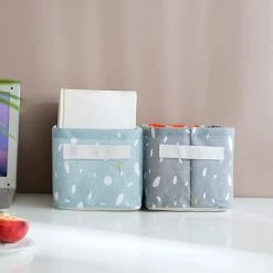 BEARSU Petits Paniers De Rangement, 4 Paquets Mini Bacs De Rangement Carrés Pliables Avec Poignée Bacs De Rangement En Lin Naturel Et Coton Paniers De Rangement Pour Salle De Bain 10 BEARSU Petits Paniers De Rangement, 4 Paquets Mini Bacs De Rangement Carrés Pliables Avec Poignée Bacs De Rangement En Lin Naturel Et Coton Paniers De Rangement Pour Salle De Bain -Petit rangement Soldes Magasin 40296465 4