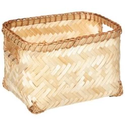 Atmosphera - Lot De 3 Caisses Cagettes En Bambou - Beige -Petit rangement Soldes Magasin 40330022 4