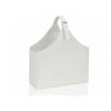 WADIGA Porte Revues Similicuir Blanc - Blanc -Petit rangement Soldes Magasin 40525270 1