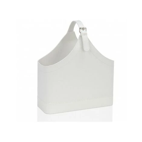 WADIGA Porte Revues Similicuir Blanc - Blanc 3 WADIGA Porte Revues Similicuir Blanc - Blanc
