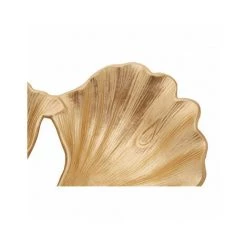 WADIGA Vide Poche Double En Aluminium Doré Feuilles De Gingko - Doré -Petit rangement Soldes Magasin 40527260 4