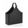 WADIGA Porte Revues Cuir Noir Design - Noir -Petit rangement Soldes Magasin 40527306 1