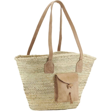 AUBRY GASPARD Sac En Palmier Naturel Beige - Beige 3 AUBRY GASPARD Sac En Palmier Naturel Beige - Beige