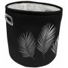 Paris Prix - Panier De Rangement Imprimé "orbella" 30cm Noir & Argent -Petit rangement Soldes Magasin 41309373 1