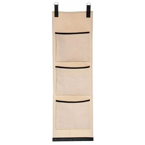 ATMOSPHERA, CRATEUR D'INTRIEUR Porte Revues Mural En Tissu "Mind" 92cm Beige 3 ATMOSPHERA, CRATEUR D'INTRIEUR Porte Revues Mural En Tissu "Mind" 92cm Beige