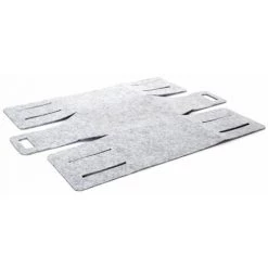 Paris Prix - Panier De Rangement "feutre Pliable" 43cm Gris 10 Paris Prix - Panier De Rangement "feutre Pliable" 43cm Gris -Petit rangement Soldes Magasin 41652690 4