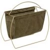 Atmosphera - Porte Revues En Métal Et Tissu - Kaki -Petit rangement Soldes Magasin 42038162 1