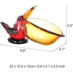 Tomfeel Bird Statue Avec Grosse Bouche Ouverte Bol De Rangement Animal Candy Disque De Bonbons Bol De Fruits Collation Porte-Cles Chambre A Coucher Salon Chambre A Coucher Cuisine Decor De Bureau -Petit rangement Soldes Magasin 42110787 4