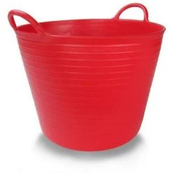 Panier Agricole En Poly�thyl�ne Rouge Plasvidavi 42Lt