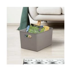 TA-TAY Panier De Rangement Baobab XL Taupe Tatay -Petit rangement Soldes Magasin 42215060 2