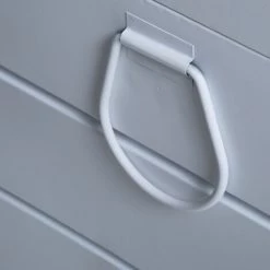 Malle Métal House X 3 - Atmosphera - Blanc/Kaki/Gris -Petit rangement Soldes Magasin 42850539 5