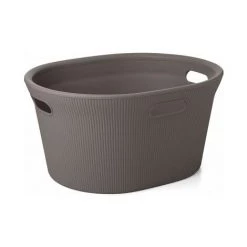 TA-TAY Panier à Linge Baobab Taupe Tatay