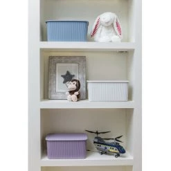 PLASTICOS TATAY Panier De Rangement Baobab S Bleu Tatay -Petit rangement Soldes Magasin 43003620 2