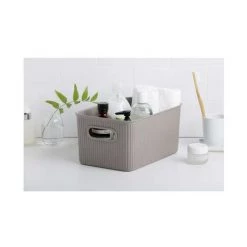 PLASTICOS TATAY Panier De Rangement Baobab S Taupe Tatay -Petit rangement Soldes Magasin 43003624 2