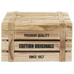 Paris Prix - Lot De 3 Cagettes En Bois "malle" 42cm Marron -Petit rangement Soldes Magasin 43058259 5