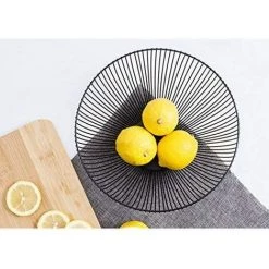 BRIDAY Corbeille à Fruits En Métal Noir 18 X 6 X 8,5 Cm -Petit rangement Soldes Magasin 43148234 2