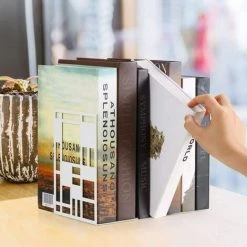 TANABATA Serre Livre Serre Livre,Serre Livres Blanc, Cale Livre En Métal, Serre-Livres, Innovant Presse Livre(1 Paire)- Bloc Livre Pour Enfants, Bureaux, Écoles, Salons, Librairie Et Bibliothèque 11 TANABATA Serre Livre Serre Livre,Serre Livres Blanc, Cale Livre En Métal, Serre-Livres, Innovant Presse Livre(1 Paire)- Bloc Livre Pour Enfants, Bureaux, Écoles, Salons, Librairie Et Bibliothèque -Petit rangement Soldes Magasin 43186566 5