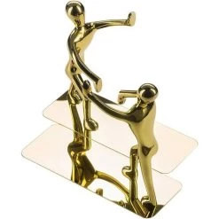 TANABATA Serre Livre Très Résistant En Acier Inoxydable Homme Serre-livres Antidérapante Serre-livres Art Serre-livres, 1 paire (Glod) 8 TANABATA Serre Livre Très Résistant En Acier Inoxydable Homme Serre-livres Antidérapante Serre-livres Art Serre-livres, 1 paire (Glod) -Petit rangement Soldes Magasin 43186619 3