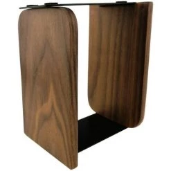 TANABATA Serre Livre De Style Japonais En Bois De Noyer Noir Pour Maison, Bureau, Bibliothèque, école, Décoration Et Cadeau Petit -Petit rangement Soldes Magasin 43186678 5