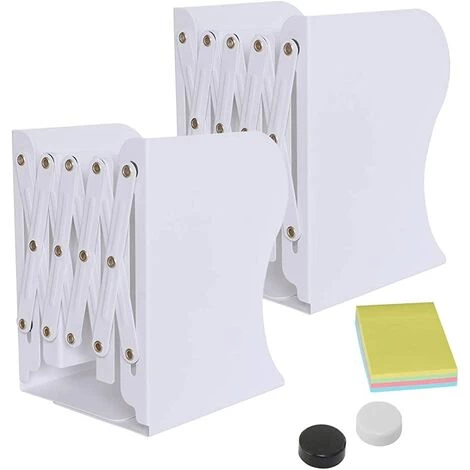 TANABATA Serre Livre Serre-livres En Métal Réglable Et Robuste Organiseur De Bureau Accessoires Bureau Scolaires Pour La Maison, Bureau, L'école, Bibliothèque, Imitation Bois 3 TANABATA Serre Livre Serre-livres En Métal Réglable Et Robuste Organiseur De Bureau Accessoires Bureau Scolaires Pour La Maison, Bureau, L'école, Bibliothèque, Imitation Bois