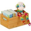 Relaxdays Caisse De Rangement Bambou, Solide, Boîte Pratique Sans Couvercle, 14x30x20 Cm, Salle De Bain, Cuisine, Nature 1 Relaxdays Caisse De Rangement Bambou, Solide, Boîte Pratique Sans Couvercle, 14x30x20 Cm, Salle De Bain, Cuisine, Nature -Petit rangement Soldes Magasin 43226297 1